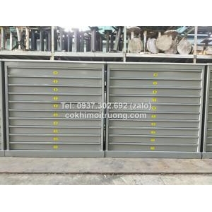 Tủ lưu bản vẽ A0 - 10 ngăn