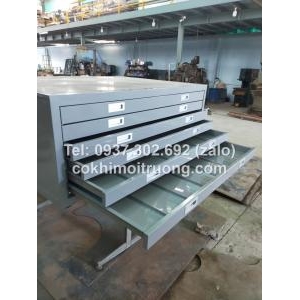 Tủ lưu bản vẽ A0- 6 ngăn