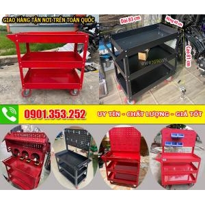 Tủ đồ nghề 6 ngăn kéo 1 cánh kết hợp bảng treo