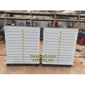 Tủ lưu bản vẽ 10 ngăn khổ A0 TV-A010