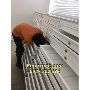 Tủ lưu bản vẽ 10 ngăn khổ A0 TV-A010