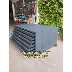 Tủ lưu bản vẽ 5 ngăn khổ A0 TV-A05, tủ lưu bản vẽ, tủ lưu bản vẽ A0, tủ lưu bản vẽ 5 ngăn