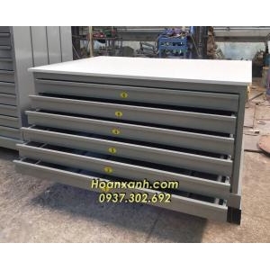 Tủ lưu bản vẽ 6 ngăn khổ A0 TV-A06, tủ lưu bản vẽ A0, tủ lưu bản vẽ 6 ngăn, tủ để hồ sơ A0