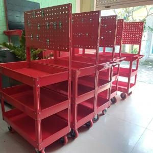 Xe đẩy 3 ngăn – bảng treo cơ khí