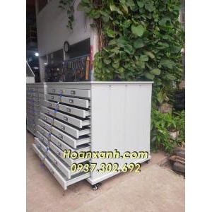 Tủ lưu bản vẽ 10 ngăn khổ A0 TV-A010